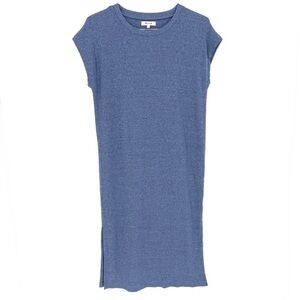 MADEWELL Ribbed Shoulder Tee Dress Size Large